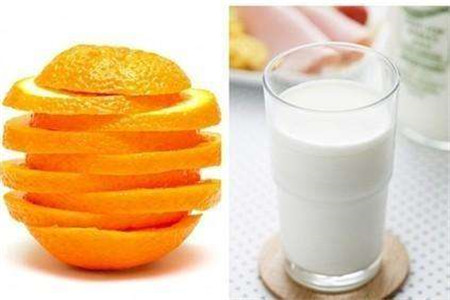牛奶和橘子可以一起吃吗