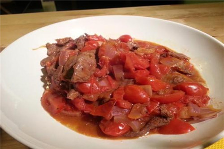 番茄炒牛肉