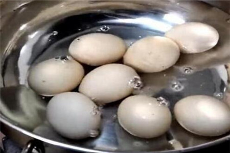 冷水煮鸡蛋